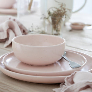 Casafina Pacifica 9" Marshmallow Rose Soup/Pasta Bowl Set