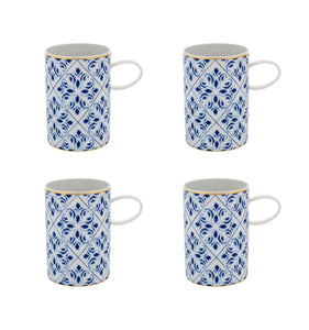 Vista Alegre Transatlântica Mug, Set of 4