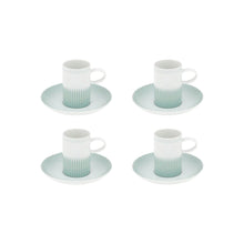 Load image into Gallery viewer, Vista Alegre Venezia Coffee Cup &amp; Saucer, Set of 4
