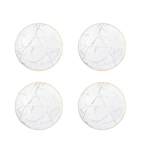 Vista Alegre Carrara Dinner Plates, Set of 4