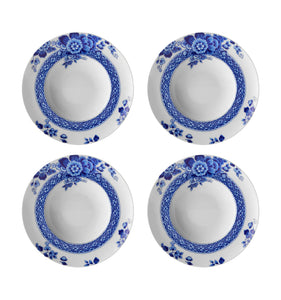 Vista Alegre Blue Ming Soup Plate, Set of 4