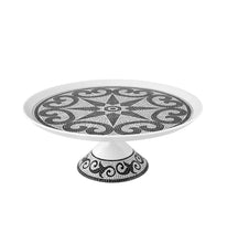 Load image into Gallery viewer, Vista Alegre Portuguese Cobblestone Cake Stand
