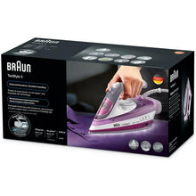 Load image into Gallery viewer, Braun SI5037 TexStyle 5 Steam Iron, 220 Volts, Not for USA
