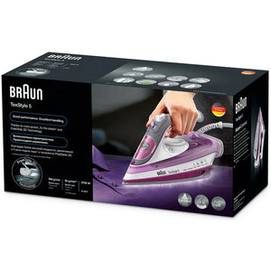 Braun SI5037 TexStyle 5 Steam Iron, 220 Volts, Not for USA