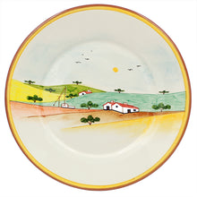 Load image into Gallery viewer, Hand-painted Portuguese Pottery Clay Terracotta Wall Plate
