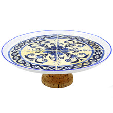 Load image into Gallery viewer, Traditional Portuguese Ceramic Tiles Cake Stand
