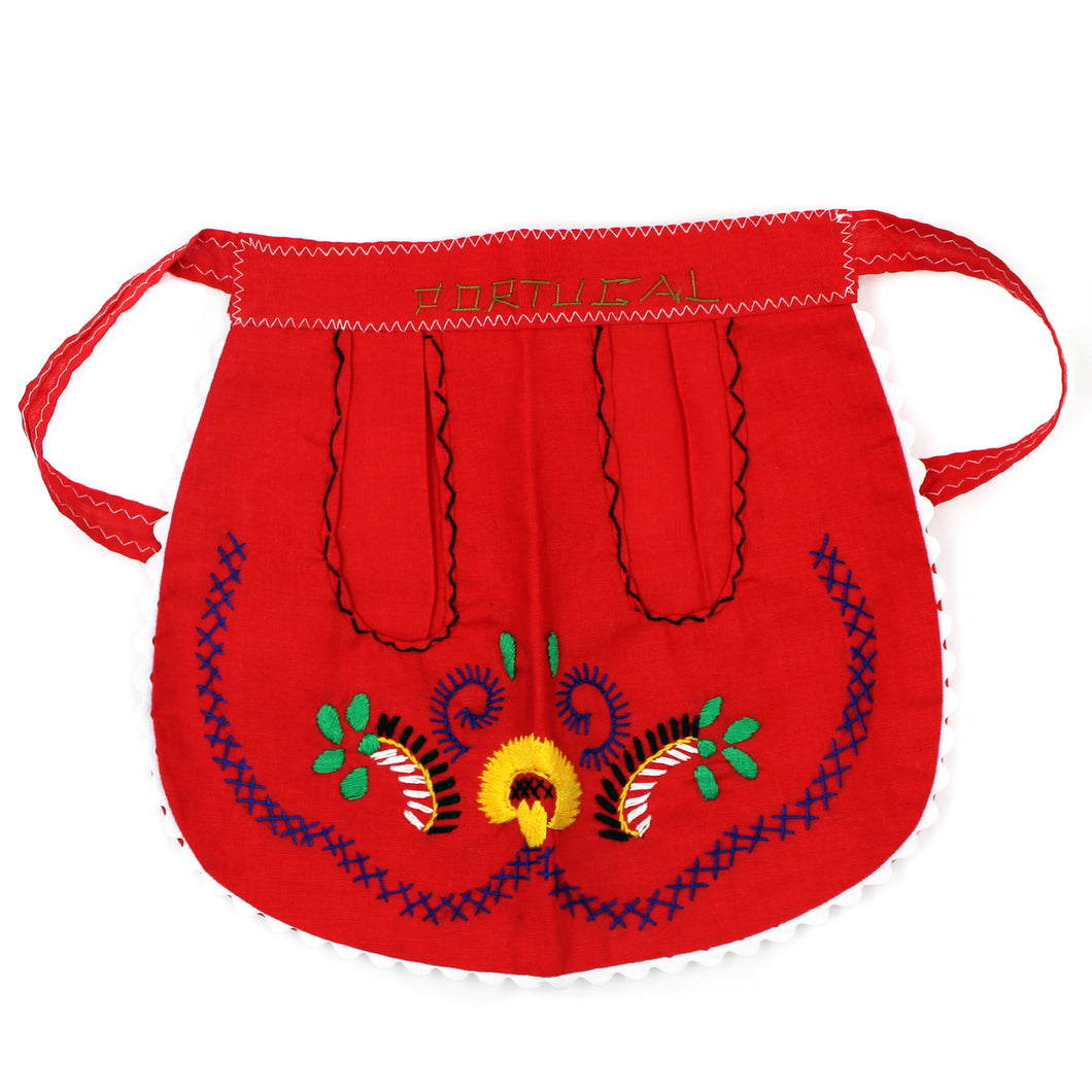 Hand Embroidered Traditional Portuguese Folklore Costumes Children's Waist Apron