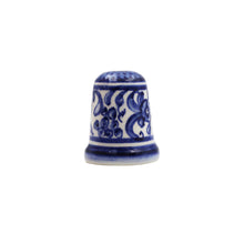 Load image into Gallery viewer, Coimbra Ceramics Hand-painted Decorative Thimble XVII Cent Recreation - Various Designs
