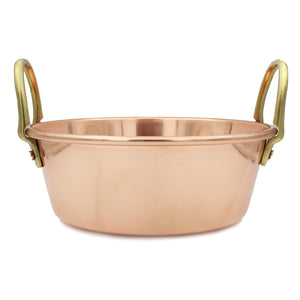 Nicul Made in Portugal Copper Eggs Mixing Pan