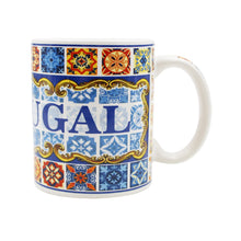 Load image into Gallery viewer, Portuguese Ceramic Tile Azulejo Coffee Mug Souvenir - Various Designs
