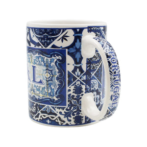 Portuguese Ceramic Tile Azulejo Coffee Mug Souvenir - Various Designs