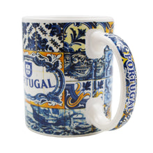 Load image into Gallery viewer, Portuguese Ceramic Tile Azulejo Coffee Mug Souvenir - Various Designs
