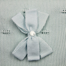 Load image into Gallery viewer, Maiorista Made in Portugal Knitted Baby Blanket with Bow
