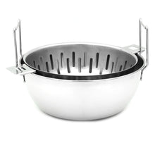 Load image into Gallery viewer, Nicul Stainless Steel 2.5 Quarts Stovetop Frying Pan With Basket Made in Portugal
