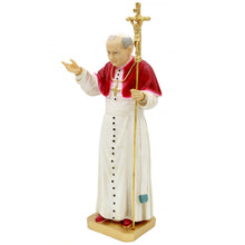 Load image into Gallery viewer, 11&quot; Hand-painted Pope Saint John Paul II Statue Religious Figurine
