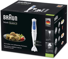 Load image into Gallery viewer, Braun MultiQuick 3 MQ3025 Hand Blender, 220 Volts Export Only, Not for USA
