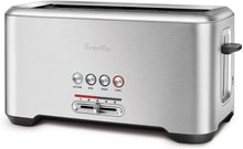 Load image into Gallery viewer, Breville BTA730XL Bit More 4-Slice Toaster, Brushed Stainless Steel
