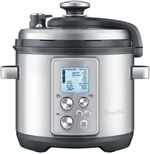 Load image into Gallery viewer, Breville BPR700BSS Fast Slow Pro Slow Cooker, Brushed Stainless Steel
