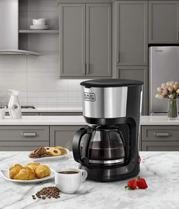 Black+Decker DCM750S-B5 10-Cup Coffee Maker, 220-240V, Not for USA