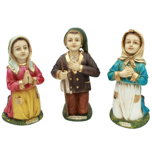 Three Shepherds of Fatima Religious Figurine Statue Made In Portugal