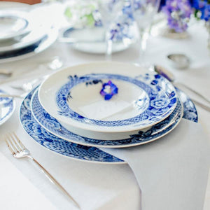 Vista Alegre Blue Ming Dinner Plates, Set of 4