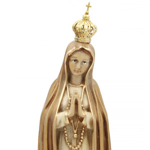 12" Pilgrim Our Lady Of Fatima Statue Made in Portugal #661