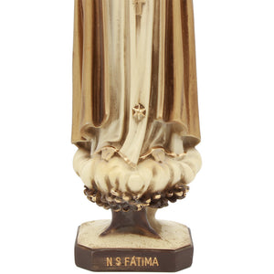 12" Pilgrim Our Lady Of Fatima Statue Made in Portugal #661