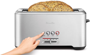 Breville BTA730XL Bit More 4-Slice Toaster, Brushed Stainless Steel