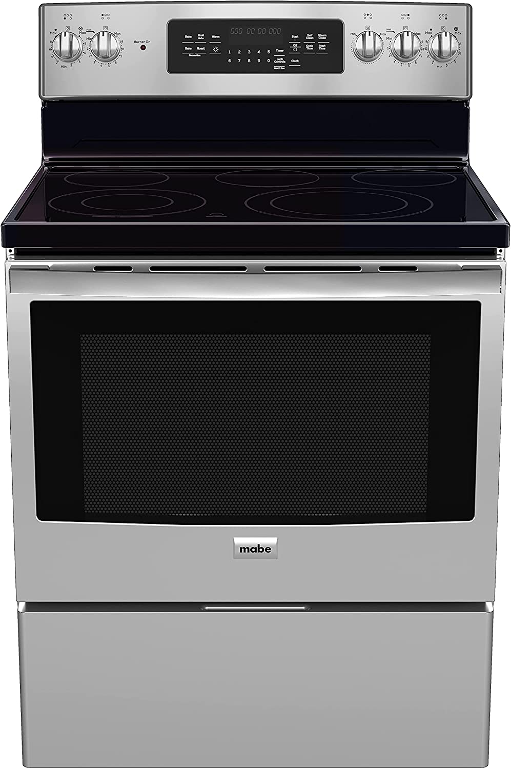 Mabe EML835NXF0 Freestanding Electric Ceramic Range 220-240 Volts Export Only