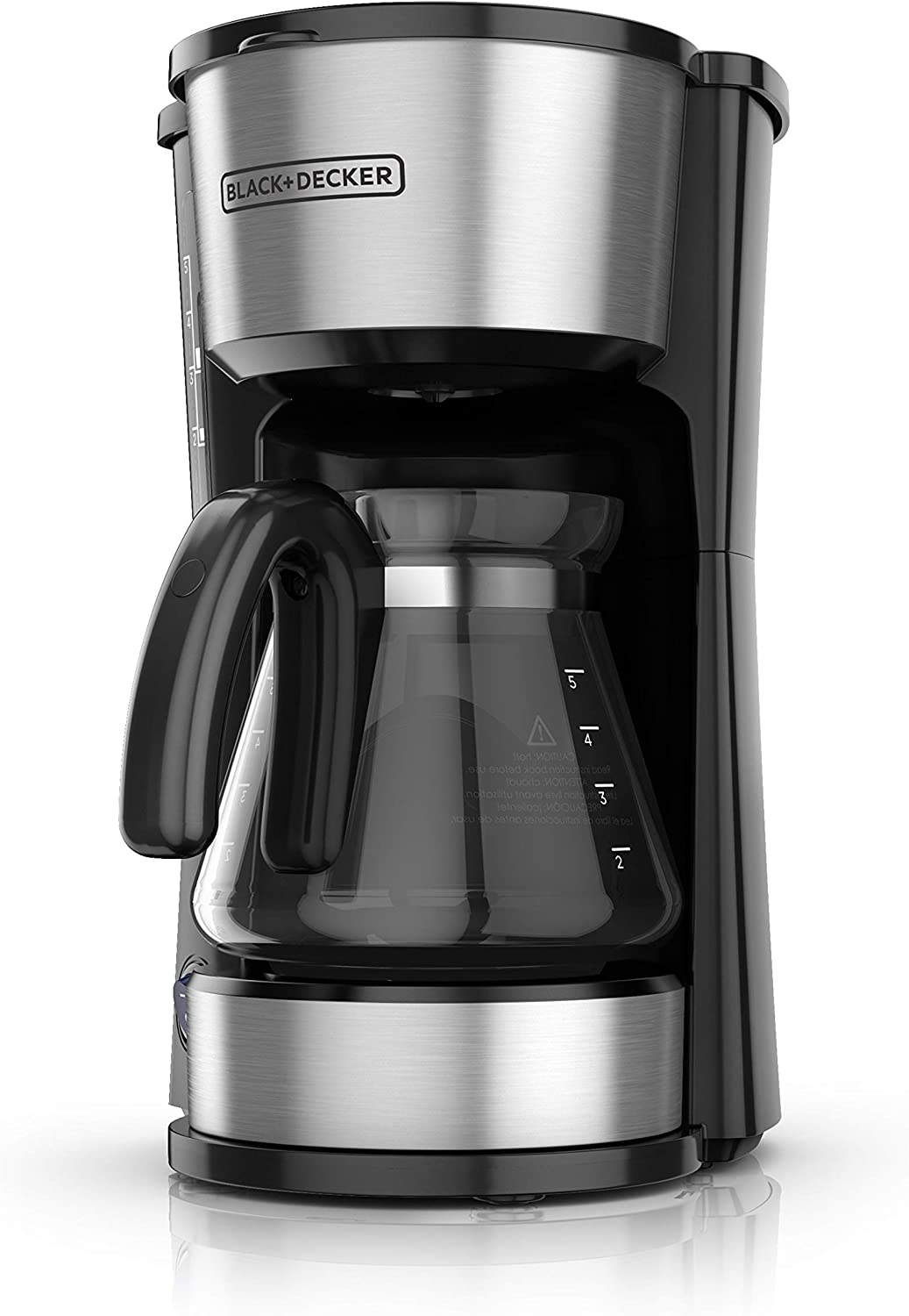 Black+Decker CMO755S 5-Cup Coffee Maker, 220 Volts, Not for USA