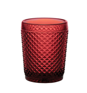 Vista Alegre Bicos Red Old Fashion/Tumbler, Set of 4