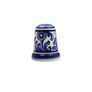 Coimbra Ceramics Hand-painted Decorative Thimble XVII Cent Recreation - Various Designs