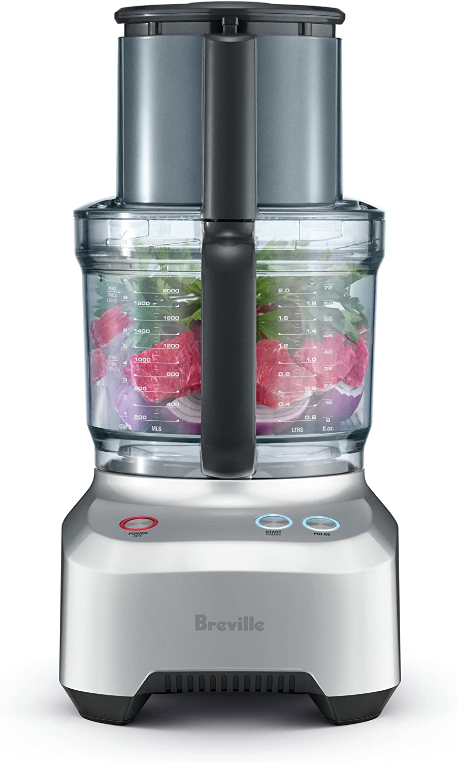 Breville BFP660SIL Sous Chef 12 Cup Food Processor, Silver