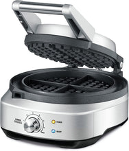 Load image into Gallery viewer, Breville BWM520XL No-Mess Waffle Maker, Brushed Stainless Steel
