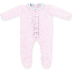 Mac Ilusión Made in Spain Pink Baby Long Sleeve Babygrow