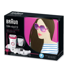 Load image into Gallery viewer, Braun 9-567 Silk-Epil 9 Wet &amp; Dry Epilator Gift Pack 110-220 Volts for Worldwide Use
