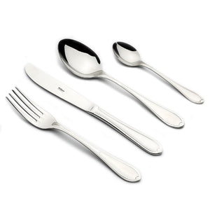 Dalper Acapulco 130-Piece Silverware Flatware Cutlery Stainless Steel 12 Person Set