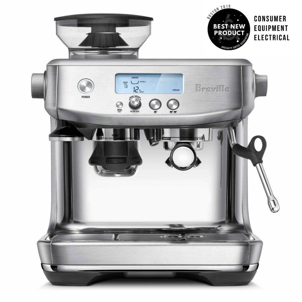 Breville BES878BSS Barista Pro Espresso Machine, Brushed Stainless Steel