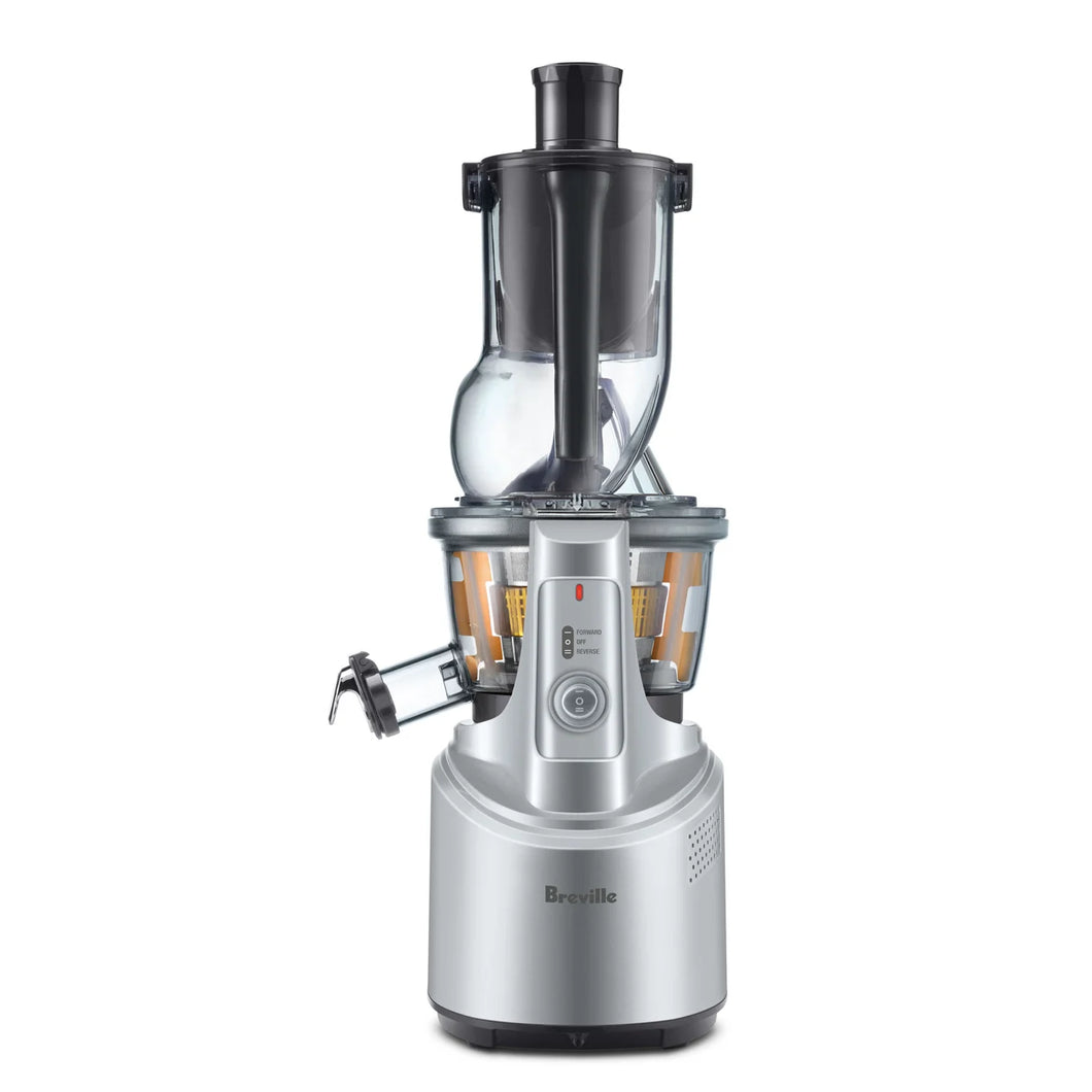 Breville BJS700SIL Big Squeeze Slow Juicer, Silver