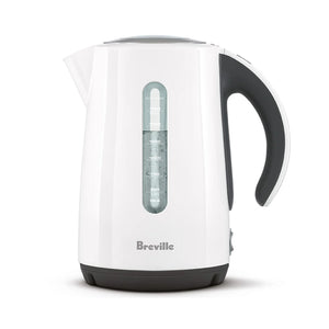 Breville BKE625WHT The Soft Top White 1.7 Liter Cordless Electric Kettle