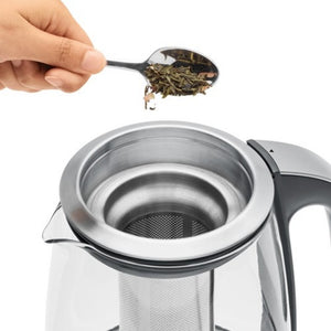 Breville BTM600CLR Smart Tea Infuser Tea Maker, Brushed Stainless Steel