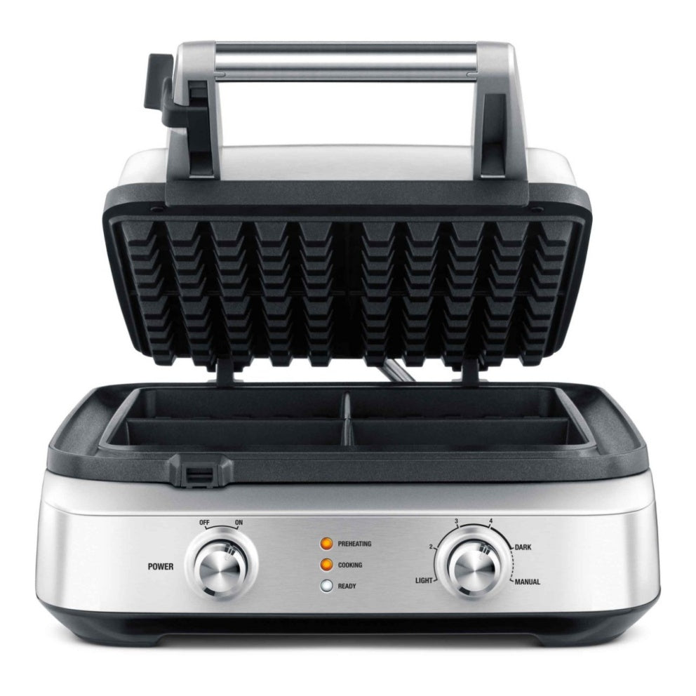 Breville BWM604BSS Smart Waffle Maker, Brushed Stainless Steel