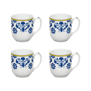 Vista Alegre Castelo Branco Mugs, Set of 4