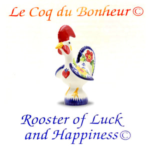 Hand-painted Decorative Traditional Ceramic Portuguese Good Luck Rooster