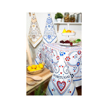 Load image into Gallery viewer, 100% Cotton Viana Heart Made in Portugal Tablecloth
