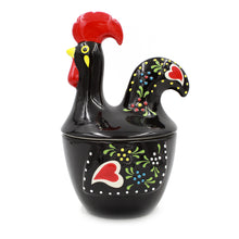 Load image into Gallery viewer, Traditional Portuguese Rooster Ceramic Jar
