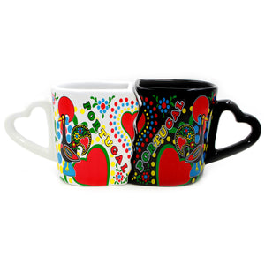 Portuguese Ceramic Twin Coffee Mug Souvenir From Portugal