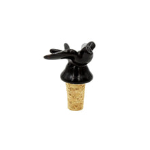 Load image into Gallery viewer, Portuguese Pottery Hand-painted Swallow Bottle Stopper
