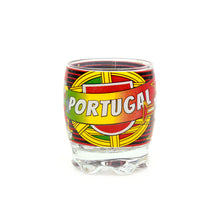 Load image into Gallery viewer, Portugal Flag and Barcelos Rooster Glass Shot Souvenir - Set of 6
