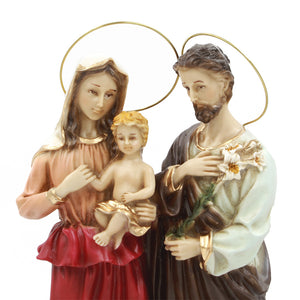 12" Holy Family Religious Statue Virgin Mary, Saint Joseph and Child Jesus